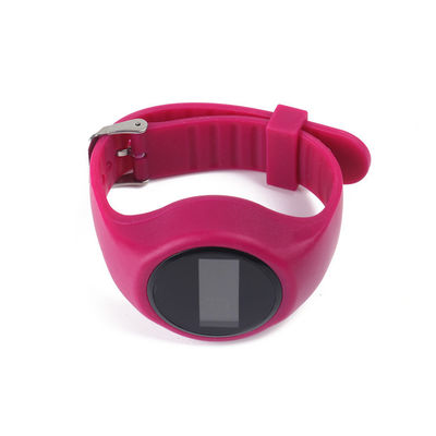 L24*Dia3.7cm Pedómetro de pulsera Reloj con contadores de calorías quemadas