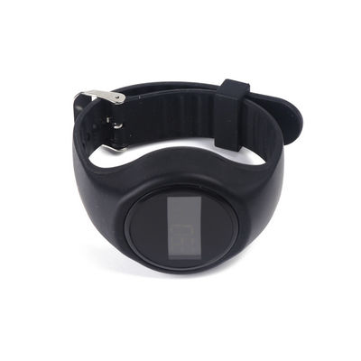 L24*Dia3.7cm Pedómetro de pulsera Reloj con contadores de calorías quemadas