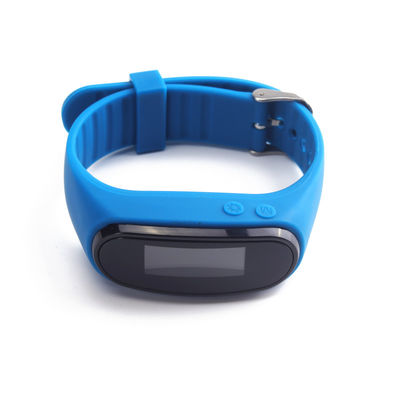 Pulsera de silicona Pedómetro de ejercicio Reloj Contador de pasos Alimentado con batería