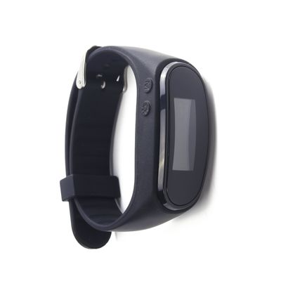 Unisex Reloj inteligente de 24 horas, rastreador de pasos, brazalete de cuenta de pasos, 24 cm de longitud