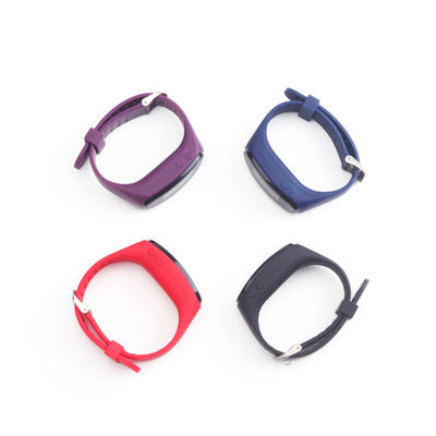Pulsera de seguimiento de pasos de gel de silicio de acondicionamiento físico