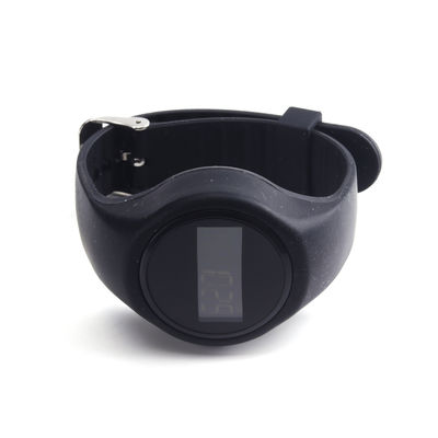 OEM ODM Smart Digital Fitness Tracker con correa de silicona Reloj digital de seguimiento de pasos
