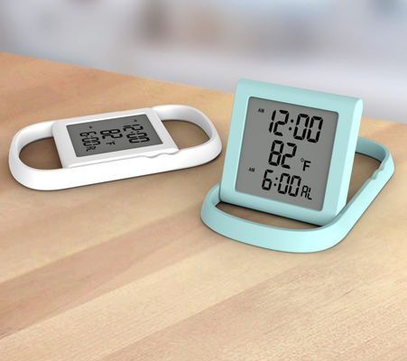 Reloj multifuncional con pantalla de teléfono con temperatura y movimiento electrónico