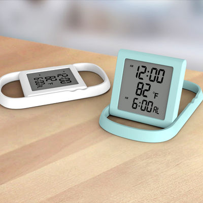 Reloj de pantalla de plástico LED personalizado con alarma de amanecer moderna
