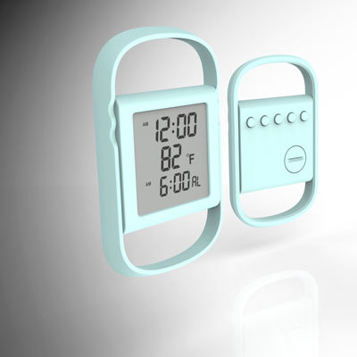 Función de sueño conveniente Reloj de alarma de viaje digital con pantalla LCD grande