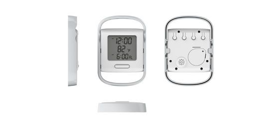 Reloj de alarma inteligente personalizado con opción de suspensión versátil
