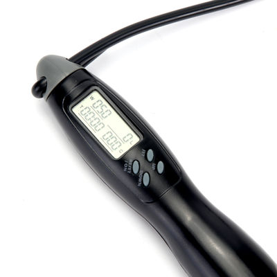 Cuerdas de salto para ejercicios físicos longitud de cuerda ajustable JP-100 LCD Panel de contador Cuerdas de salto para ejercicios físicos