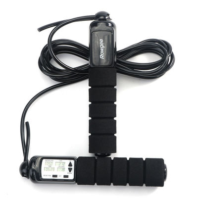 Cuerdas de salto para ejercicios Rowgee OK-168 Logotipo personalizado Ajustable de alta velocidad Cuerdas de salto ponderadas para entrenamientos