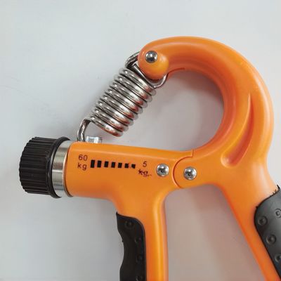Rodillo de plástico duradero para ejercicios de agarre de mano Presionador de fuerza ajustable