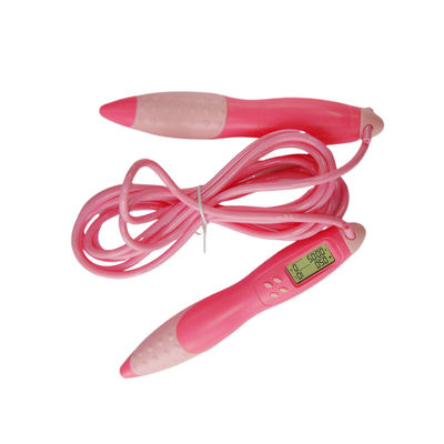 Cuerdas de salto para ejercicios físicos JP-100 todo rosa de peso aeróbicos saltando cuerdas de salto personalizado color y marca registrada