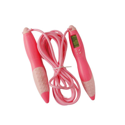 Cuerdas de salto para ejercicios físicos JP-100 todo rosa de peso aeróbicos saltando cuerdas de salto personalizado color y marca registrada