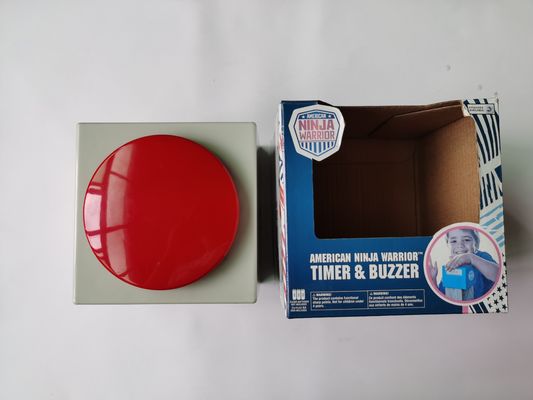Función de vibración del temporizador de cuenta atrás digital duradero para el juego familiar