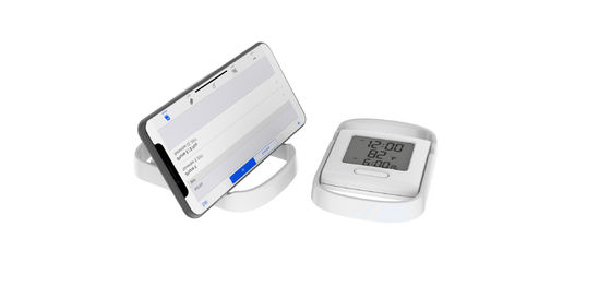 Reloj de alarma de oficina robusto Reloj de alarma de habitación Temperatura interior Reloj de alarma junto a la cama