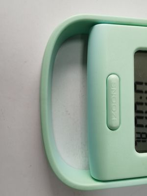 Pantalla LCD Reloj de alarma digital de moda creativa con temperatura interior