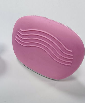 Instrumento suave de limpieza facial de mano, limpiador de cara de silicona, limpio a fondo