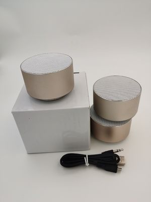 Logotipo personalizado Redondo Mini Portable altavoz Bluetooth Cubo altavoz inalámbrico