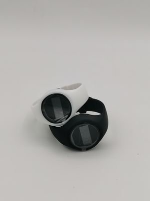 L24*Dia3.7cm Pedómetro de pulsera Reloj con contadores de calorías quemadas