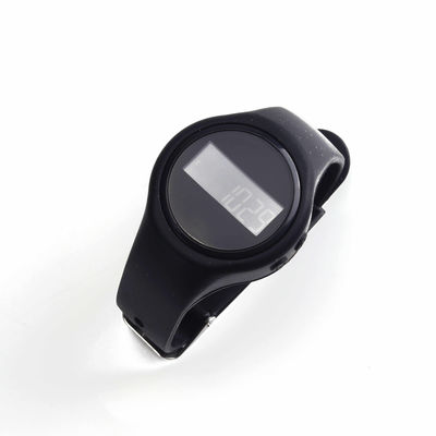 Unisex Digital Step Counter Muñeca de silicona de seguimiento de la aptitud con 2 * LR1130 Batería