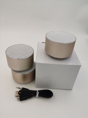 Altavoz inalámbrico portátil Bluetooth de 3W personalizado con audio HD y bajo mejorado