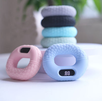 Dispositivo portátil de entrenador de agarre de silicona para sesiones de terapia de rehabilitación
