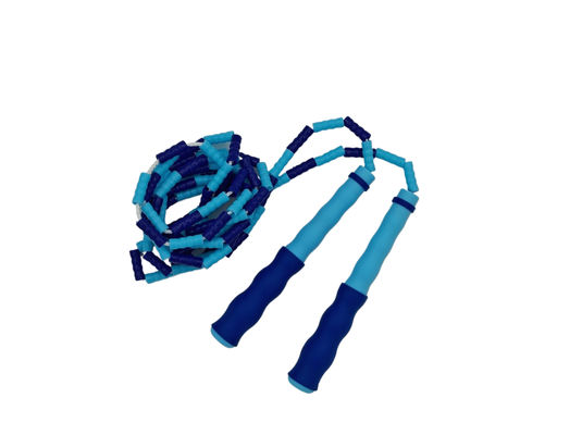 Color rosa Unisex Bambú Indoor Salto de cuerda Ejercicio Salto de cuerda para niño adolescente