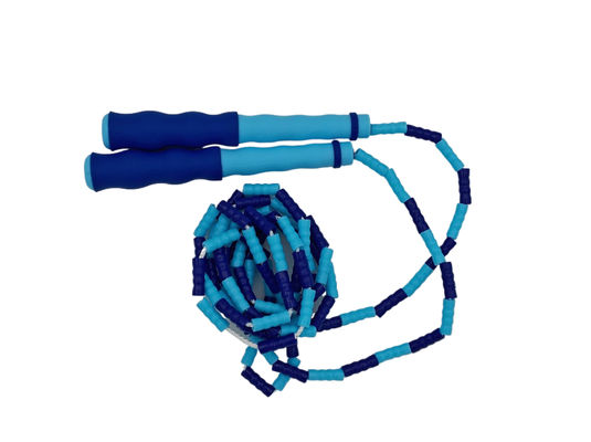Color azul Unisexo Bambú Deportes Salto de cuerda Ejercicio Salto de cuerda para adultos