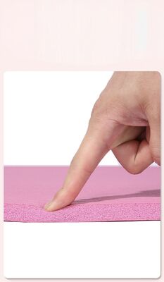 Almofada de yoga de PVC ecológica de alta elasticidad diseñada para ejercicios Sesiones de yoga en el hogar y el gimnasio Usos y colores