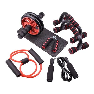 Kit de fitness todo en uno para entrenamientos en casa, que incluye entrenadores centrales y accesorios de ejercicio