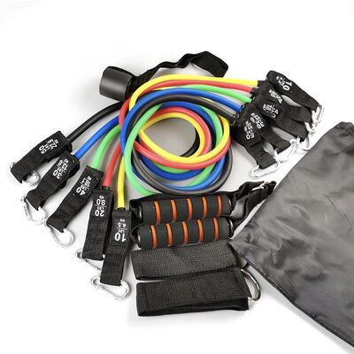 Juego de Bandas de Resistencia con Múltiples Niveles de Resistencia y Kit de Accesorios