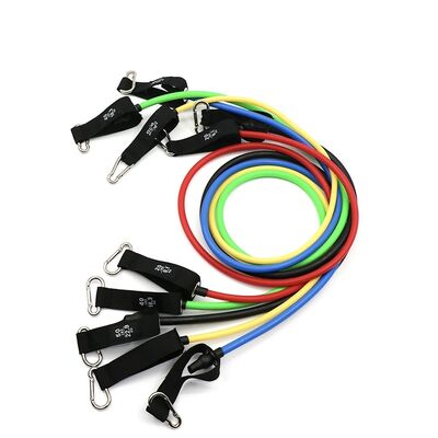 Juego de Bandas de Resistencia con Múltiples Niveles de Resistencia y Kit de Accesorios