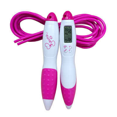 Cuerdas de salto de acondicionamiento físico de longitud ajustable Cuerdas de salto con perlas Sensor inteligente Tipo JP-100 Para gimnasio 175 X Regulación de presión