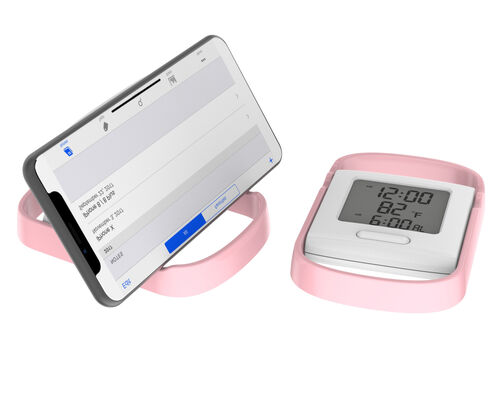 Reloj digital de plástico personalizado con alarma de amanecer moderna
