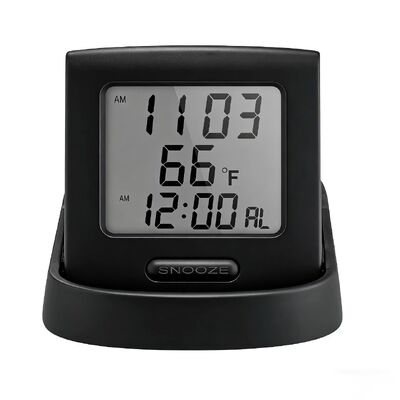 Reloj de pantalla de plástico LED personalizado con alarma de amanecer moderna