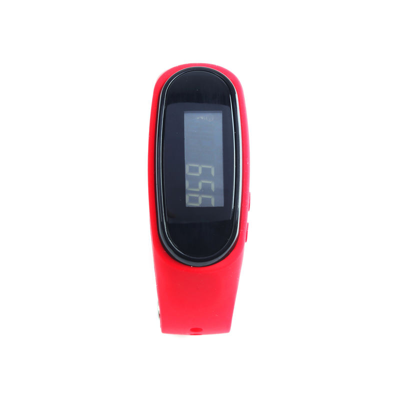 L24*Dia 3.7cm 3D Pedómetro de fitness Reloj con visualización de tiempo de distancia quemada de calorías