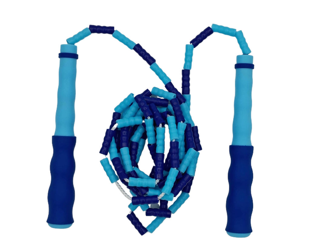 Color azul Unisexo Bambú Deportes Salto de cuerda Ejercicio Salto de cuerda para adultos