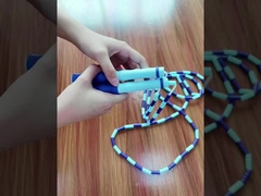 Cuerdas de salto de bambú